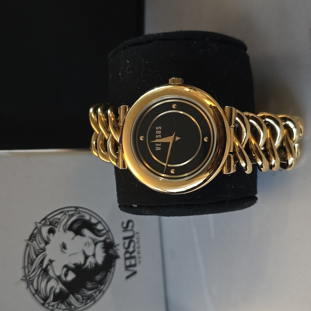 Versus Versace Brickell Gold Chain Link